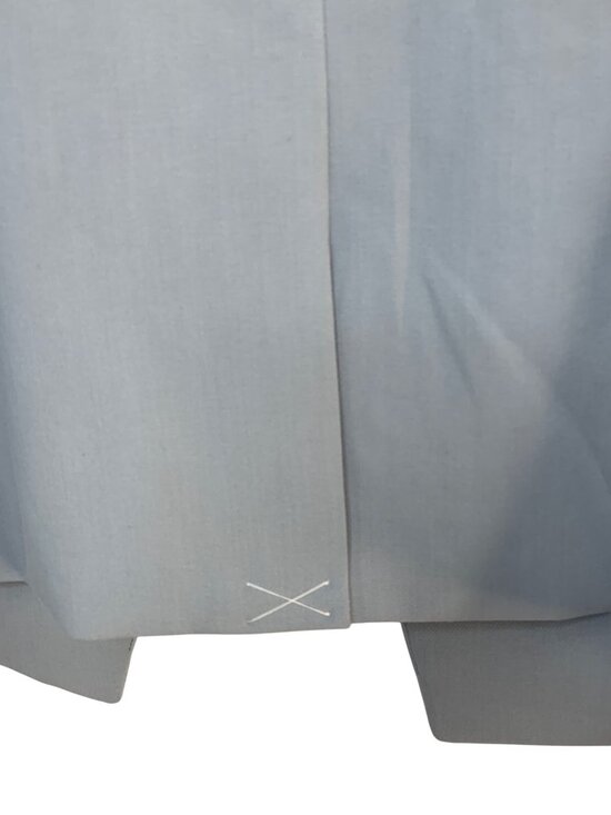 Ann Taylor Matching Blue Blazer & Ankle Pants Suit  8P Jacket 4 Pants Separates - Picture 7 of 15